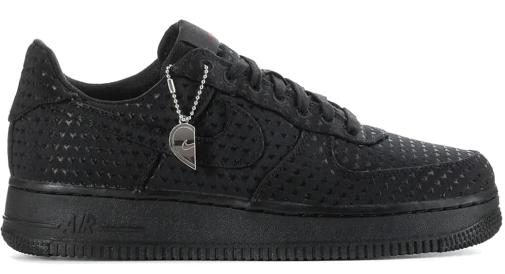 Giày Nike Air Force 1 Retro Valentine’s Day 'Black' IB6836-001