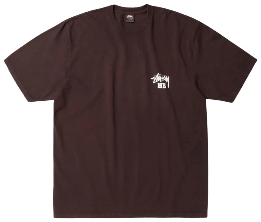 Áo Stussy x Wales Bonner Ocean Song Tee 'Brown' 3904025-BROWN