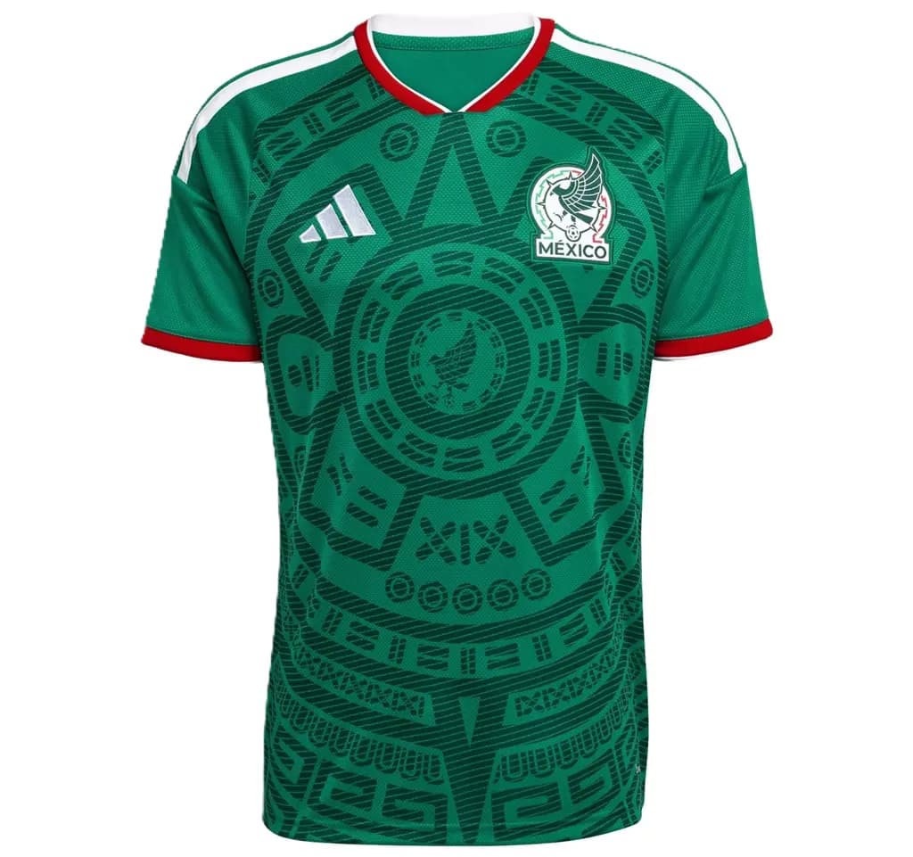 Áo Adidas Mexico 26 Home Jersey 'Green' JL8537