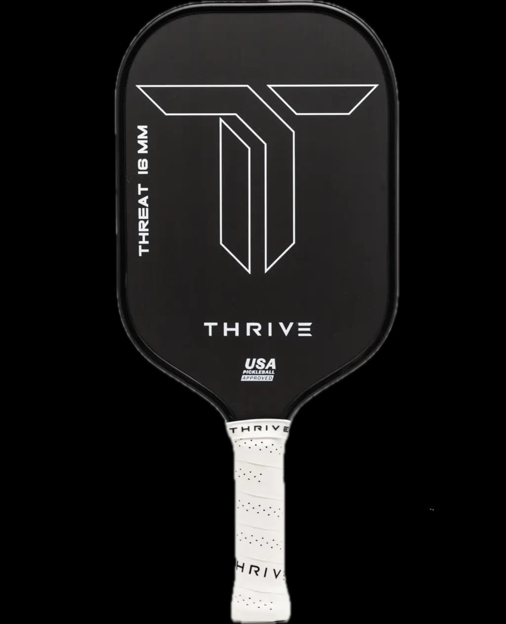 Vợt Pickleball Thrive Threat 16 'Black White'