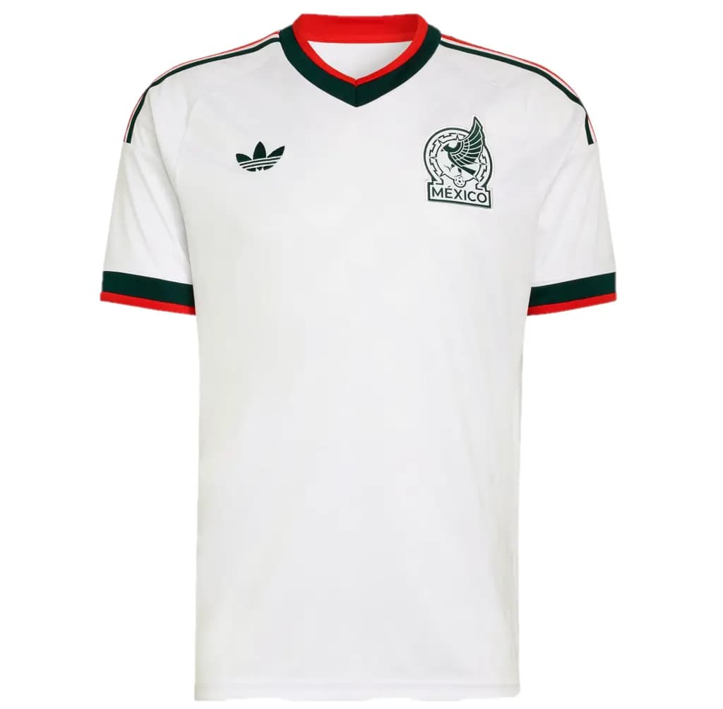 Áo Adidas Mexico 26 Away Jersey 'White' JY5538