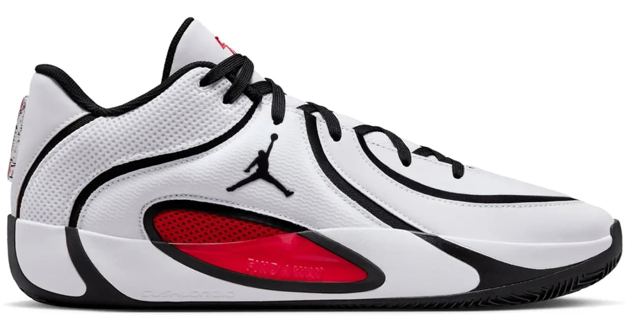 Giày Nike Air Jordan Tatum 4 'White University Red' HQ4614-101