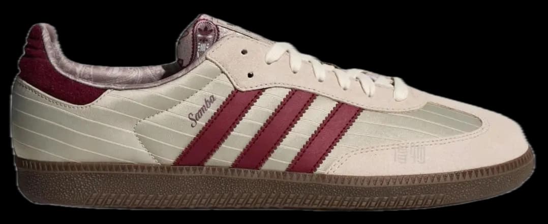 Giày Adidas Originals Samba OG 'Beige Red' KZ7552