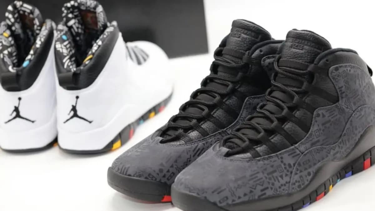 Air Jordan 10 Sample chủ đề Martin quá đáng để chú ý!
