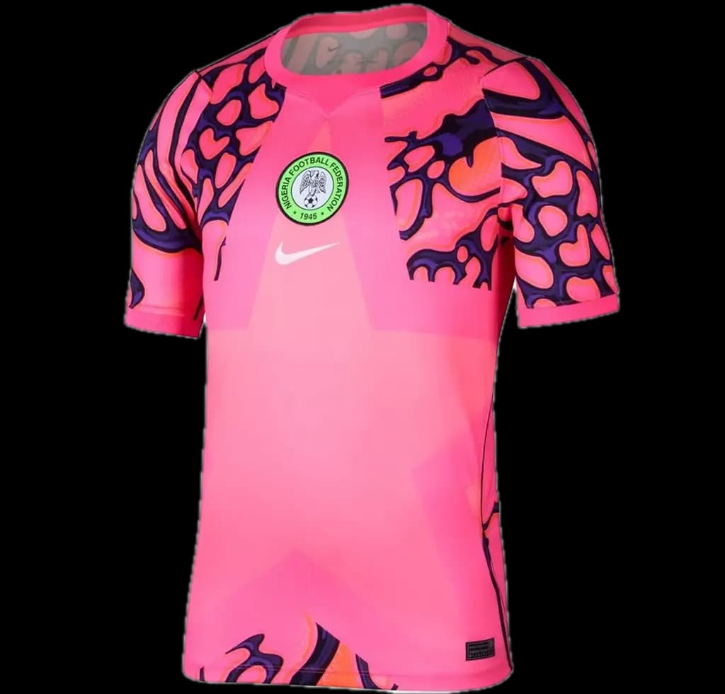 Áo Nike Nigeria 2026 Goalkeeper Replica 'Hyper Pink' IB5313-645