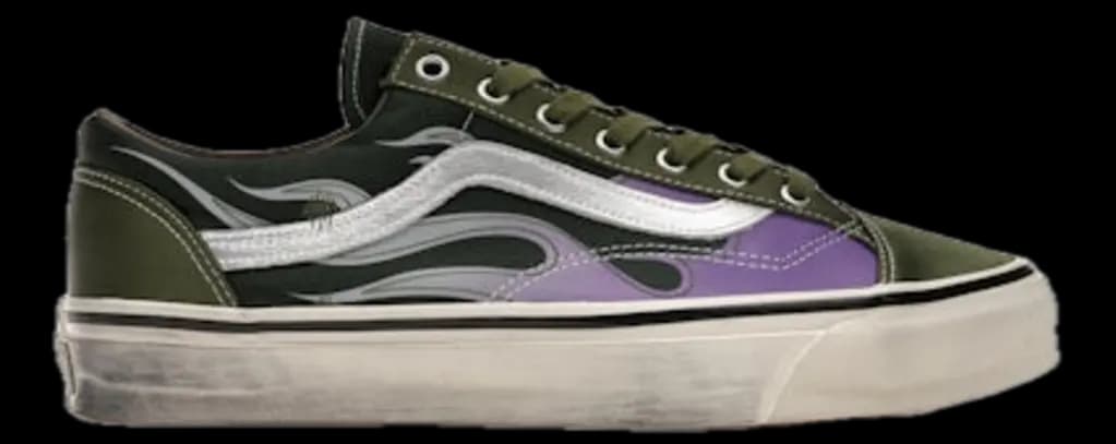 Giày Vans LX Old Skool 'Archive Flame Green' VN000D9RGRK