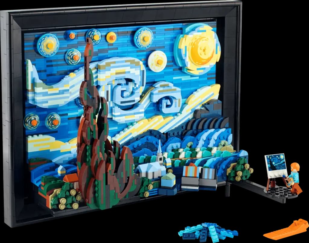 Mô Hình Lego Vincent van Gogh - The Starry Night 21333