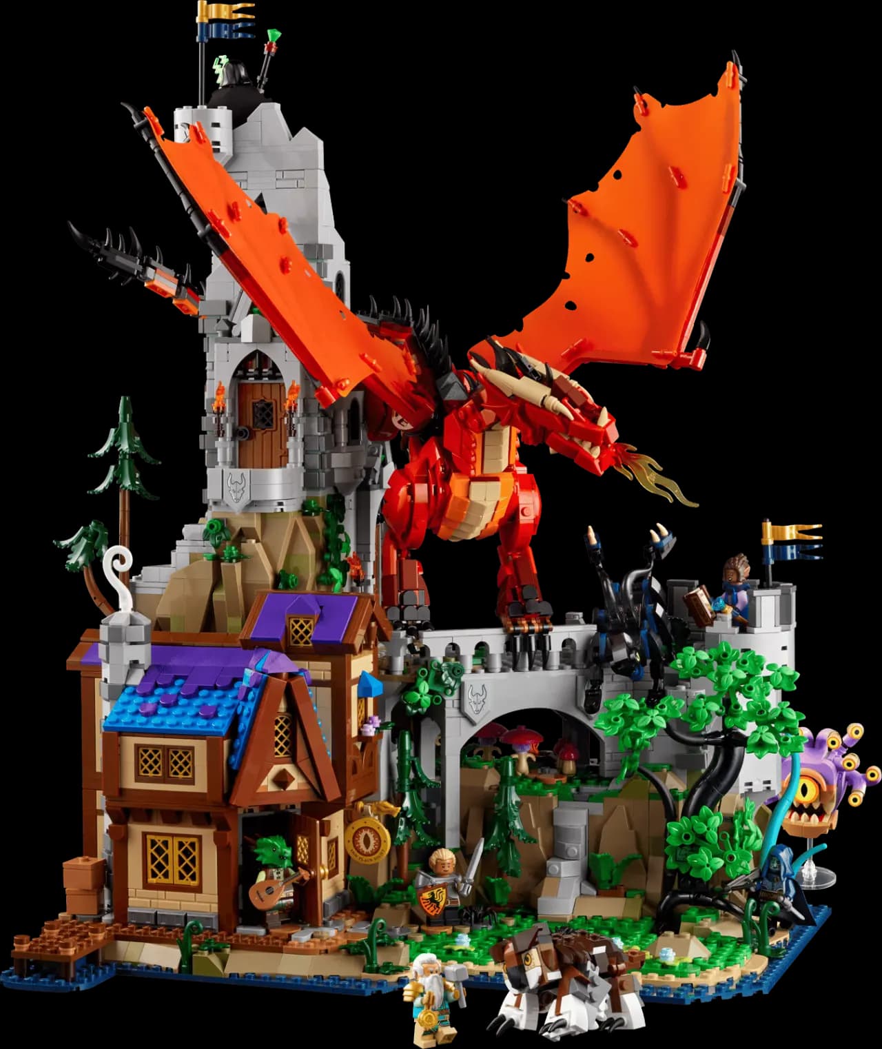 Mô Hình Lego Dungeons & Dragons: Red Dragon's Tale 21348