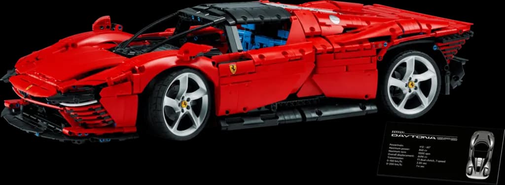 Mô Hình Lego Ferrari Daytona SP3 42143