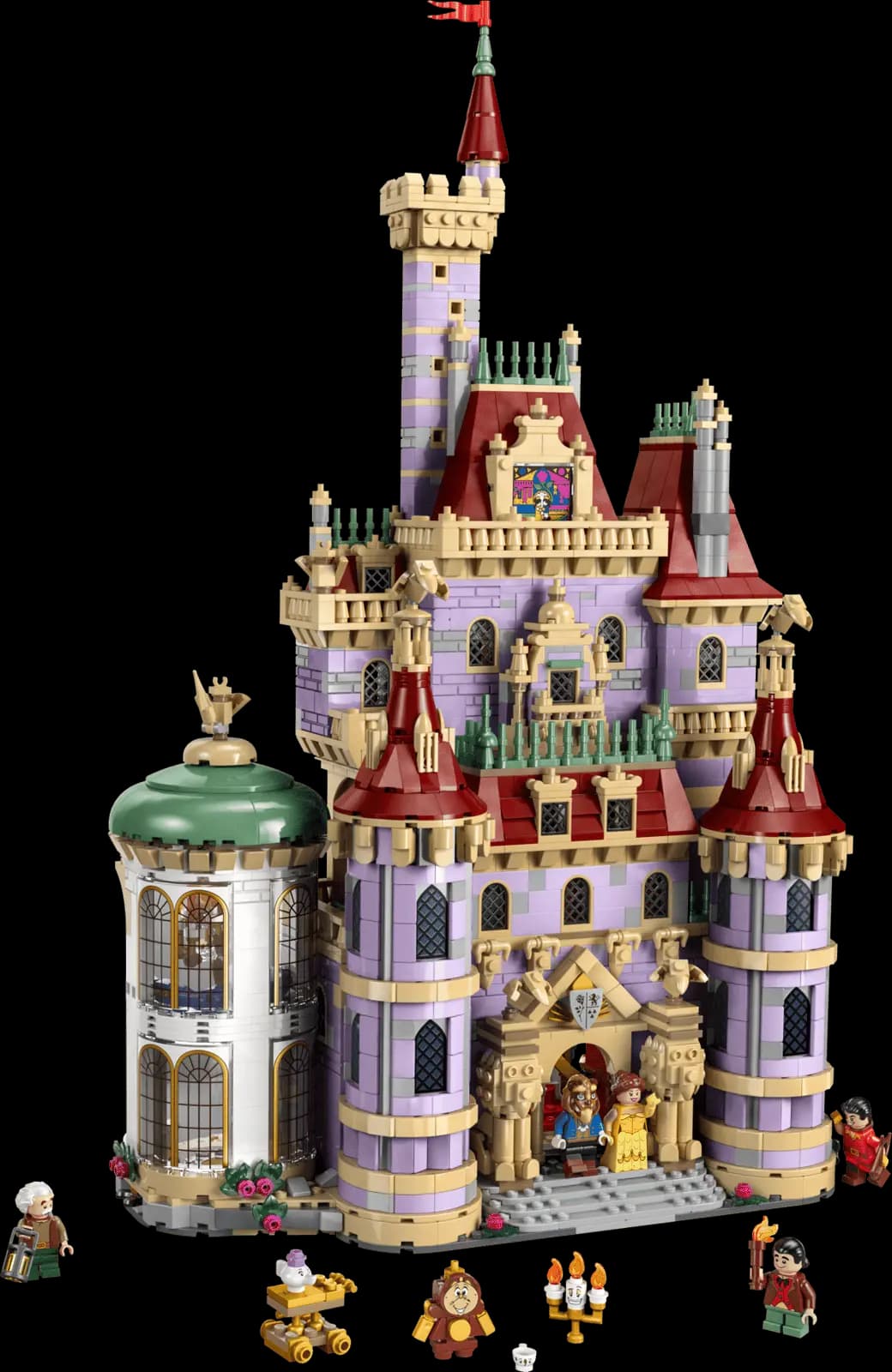 Mô Hình Lego Beauty and the Beast Castle 43263