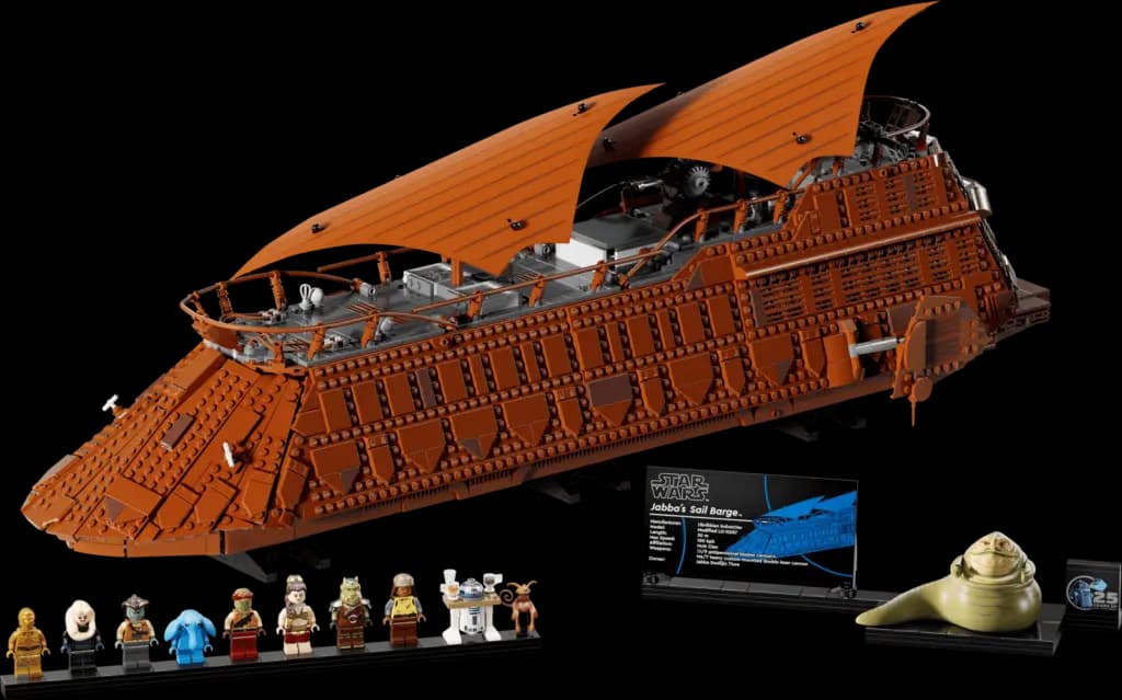 Mô Hình Lego Star Wars Jabba's Sail Barge Set 75397