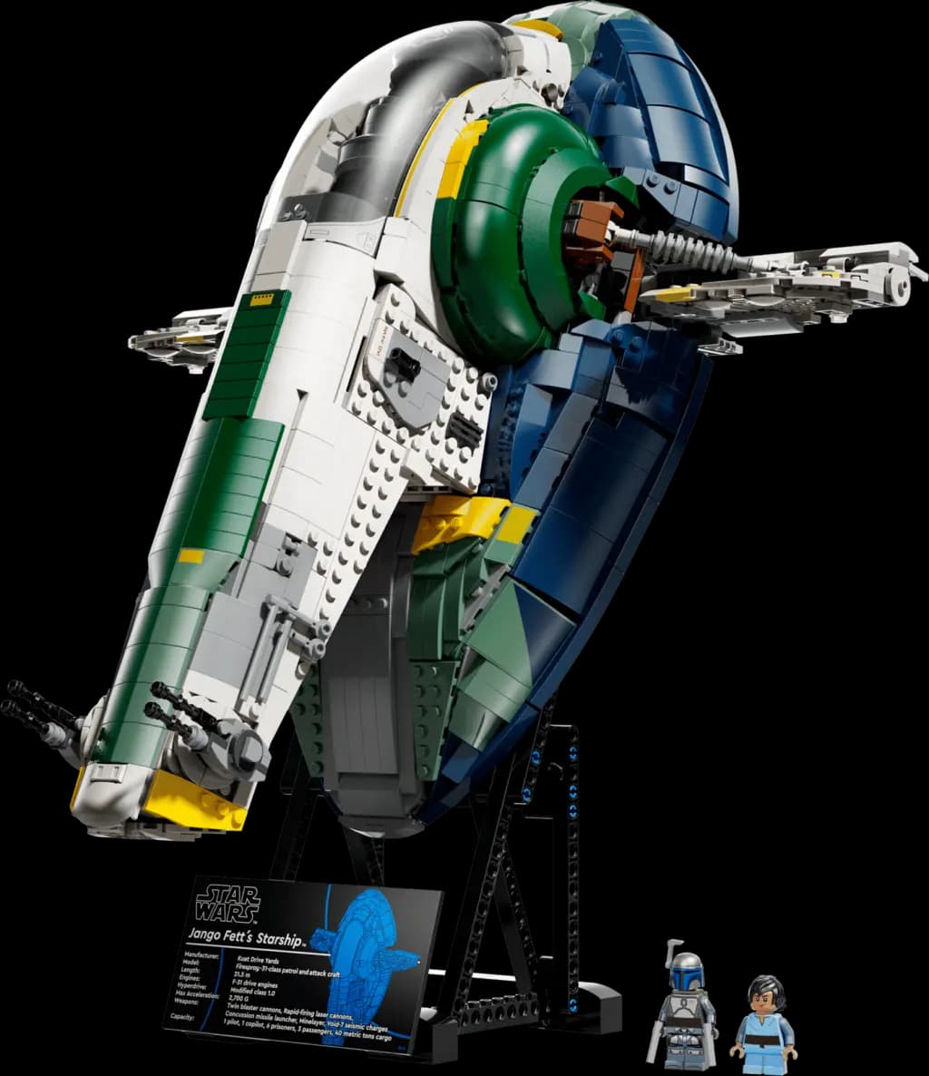 Mô Hình Lego Jango Fett's Firespray-Class Starship 75409
