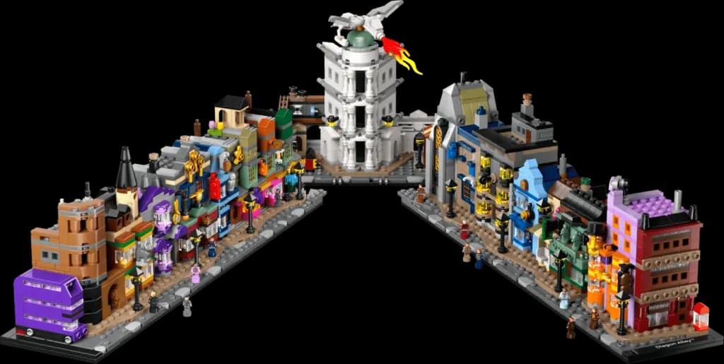 Mô Hình Lego Harry Potter Diagon Alley Wizarding 76444