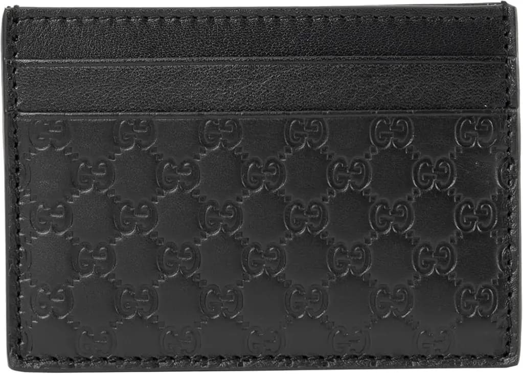 Ví Gucci Card Case Microguccissima 'Black' 262837-BMJ1N-1000