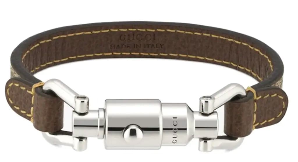 Vòng Gucci Metal Bracelet 'Brown' 759957-IAADV-8489