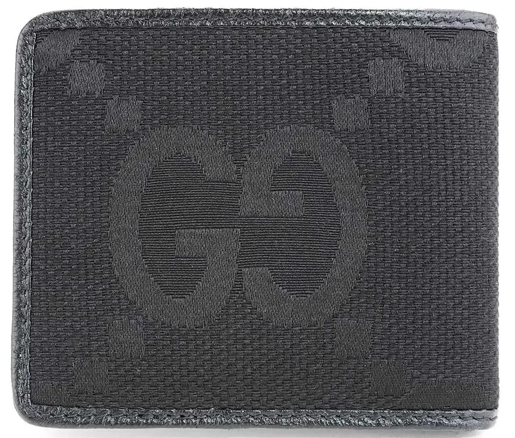 Ví Gucci Jumbo GG Canvas Wallet 'Black' 699308-FABGN-1000