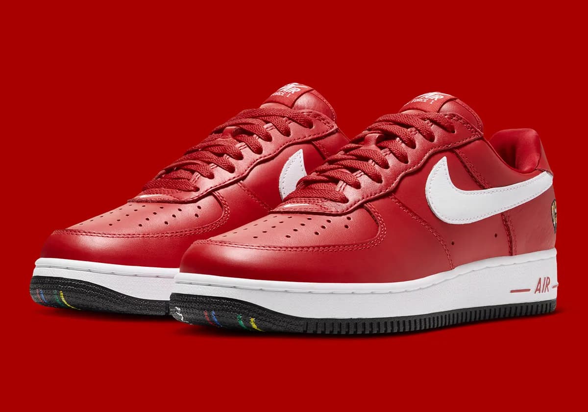 Victor Victor x Nike Air Force 1 ’01 “University Red” Chính Thức Lộ Diện