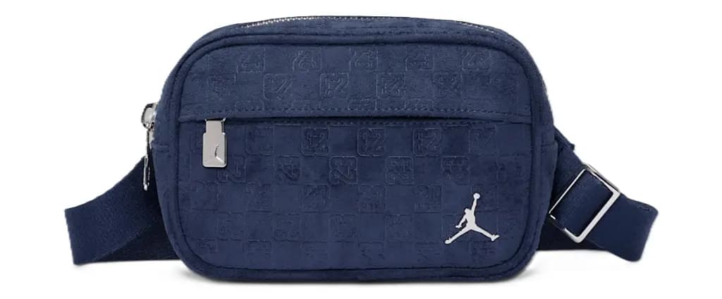 Túi Nike Air Jordan Suede Monogram ‘Midnight Navy’ IQ3210-410