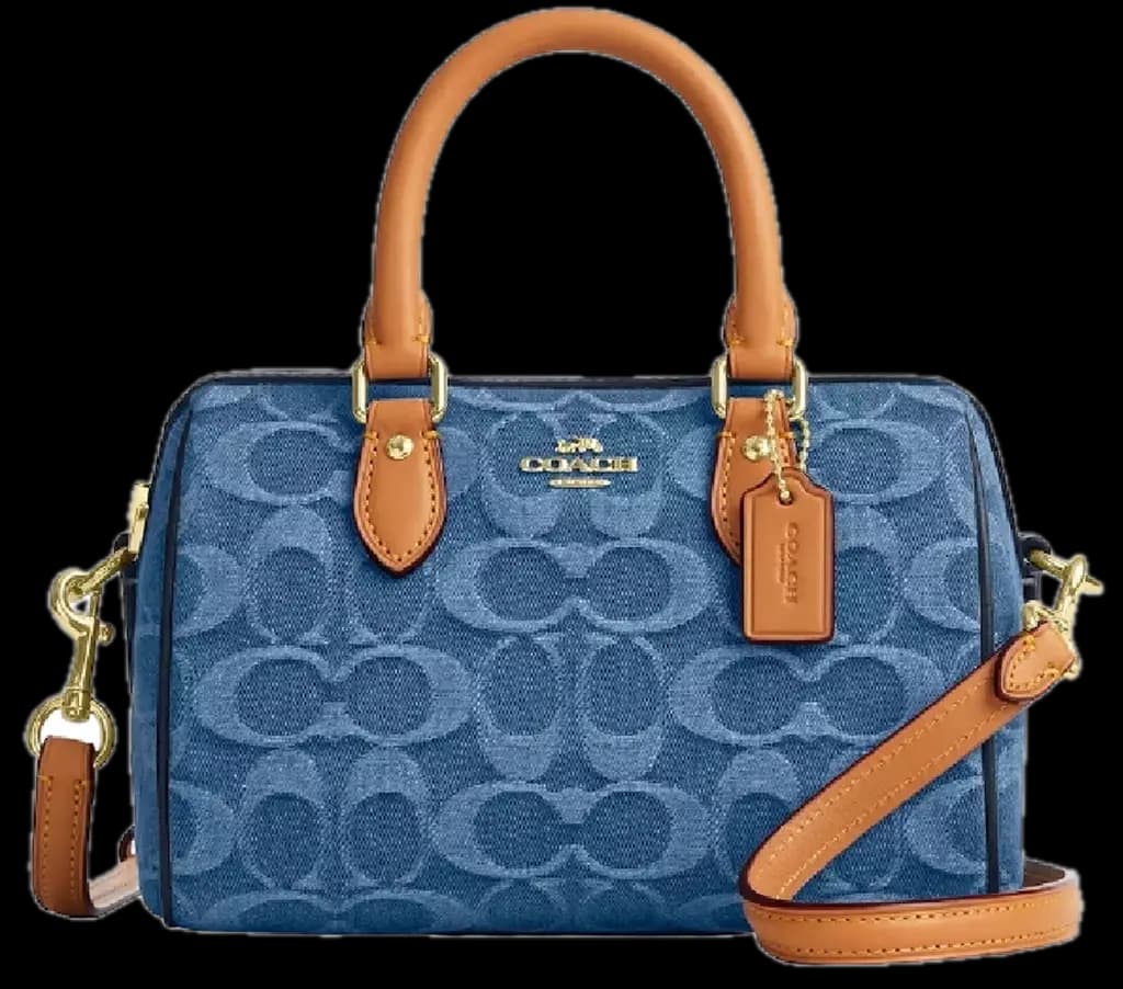 Túi Coach Mini Rowan Crossbody Bag ‘Blue’ CDQ36-IMTYV