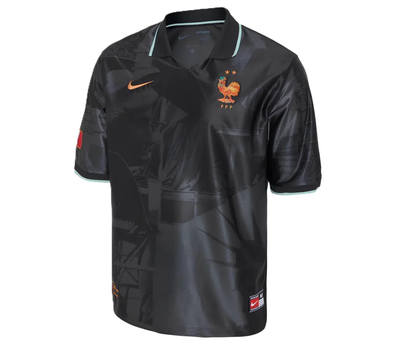 Áo Nike FFF Energy Dri-FIT Short-Sleeve Football 'Anthracite' IH1867-060