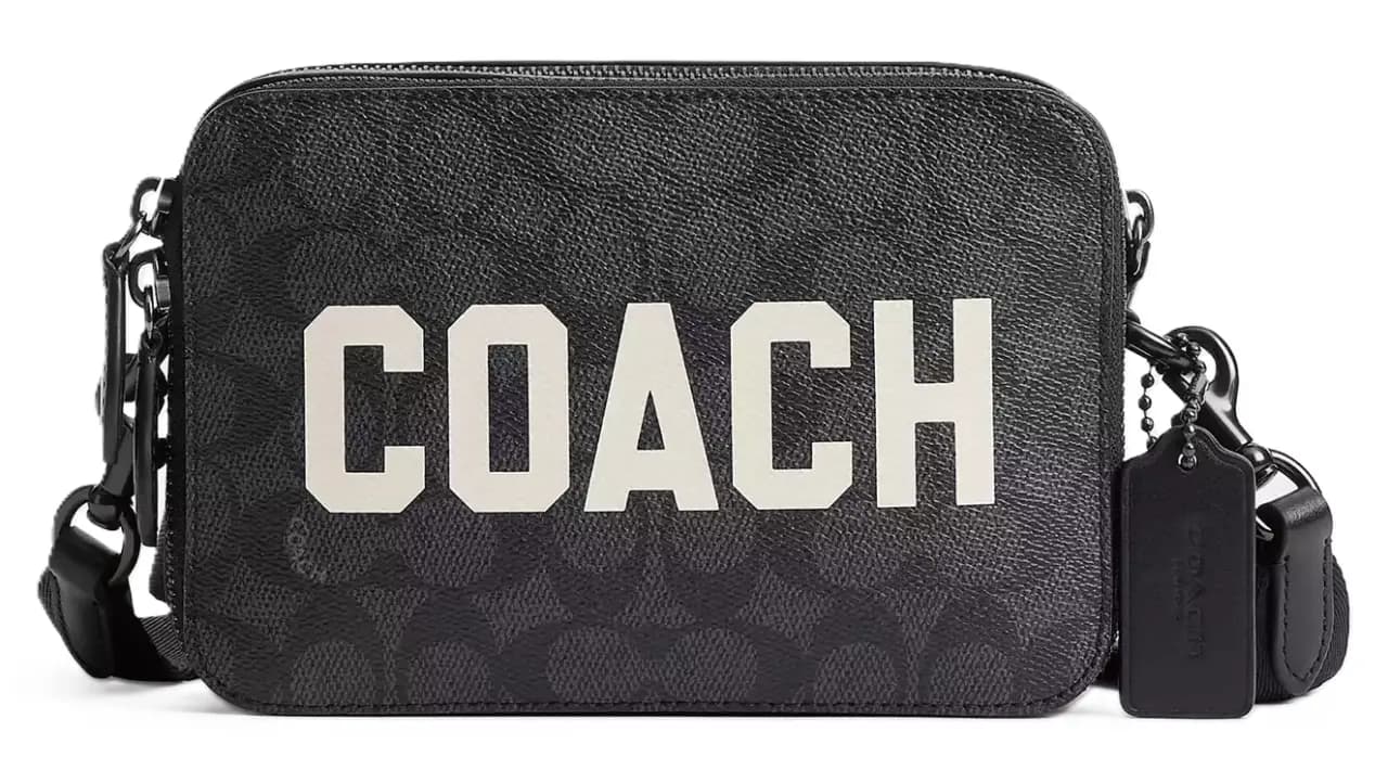 Túi Coach Charter Crossbody 19 'Charcoal Multi' CAF83-A5F