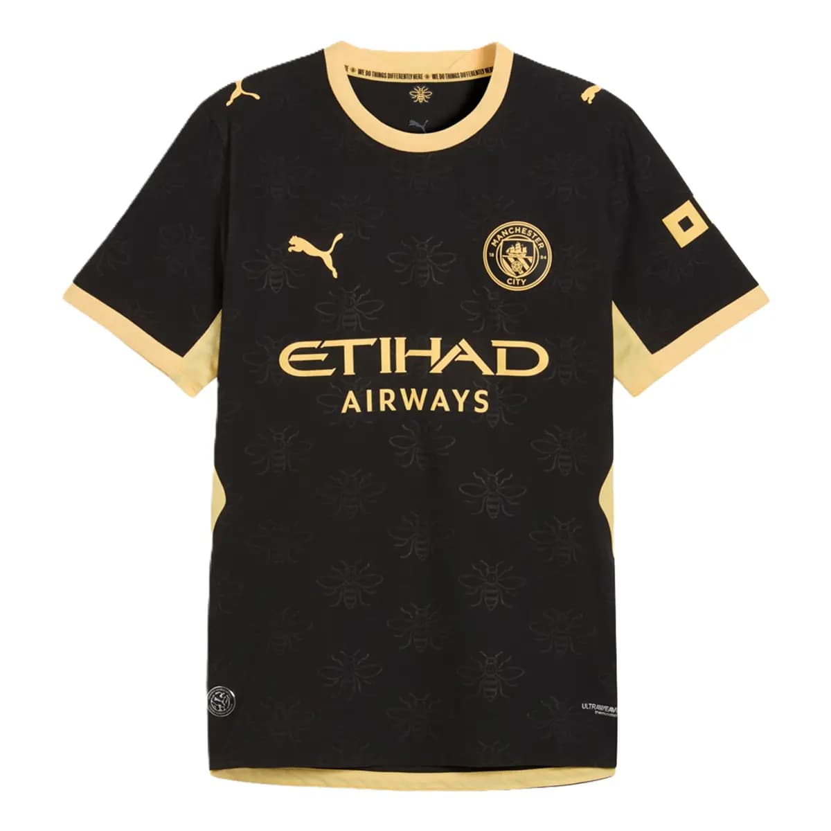Áo Adidas Manchester City 26/27 Away Authentic Jersey 'Flaxen' 784337-03