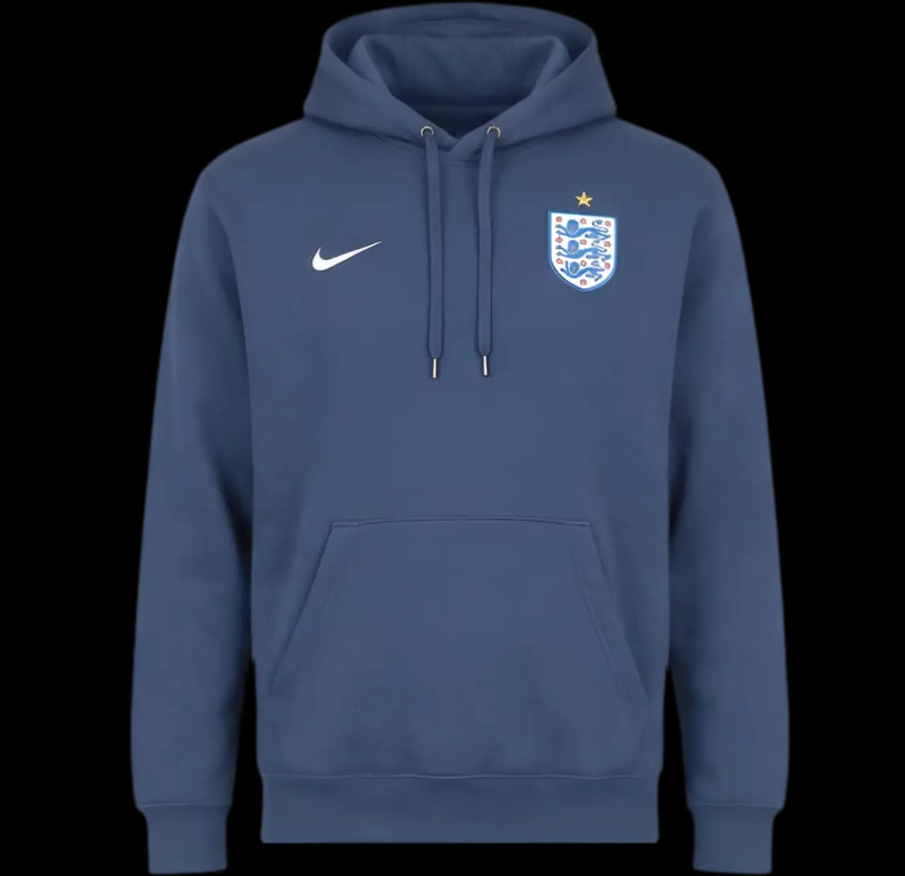 Áo Nike England 2026 Club Hoodie 'Midnight Navy White' IB6297-410