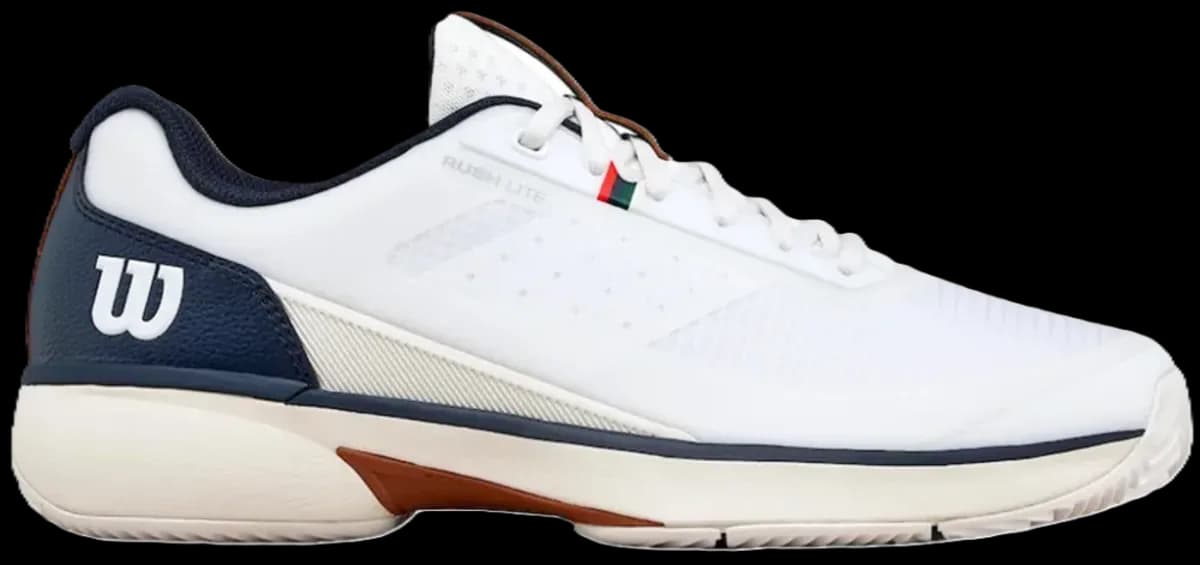 Giày Wilson Rush Lite 5 Clay 'White' WRS340000