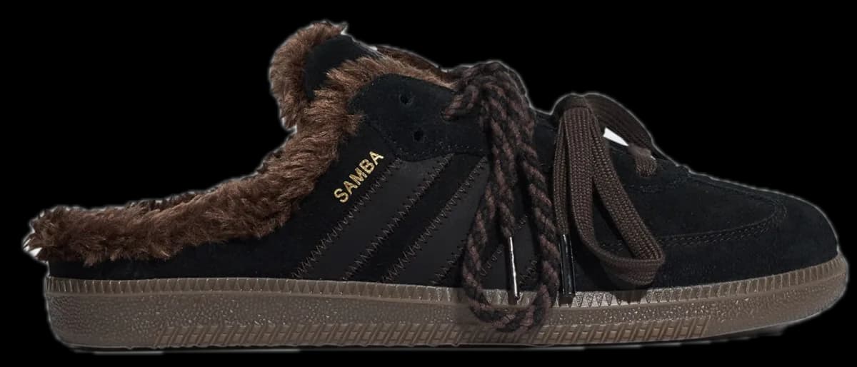 Giày Adidas Samba Mule 'Fur-Lined' HP5054