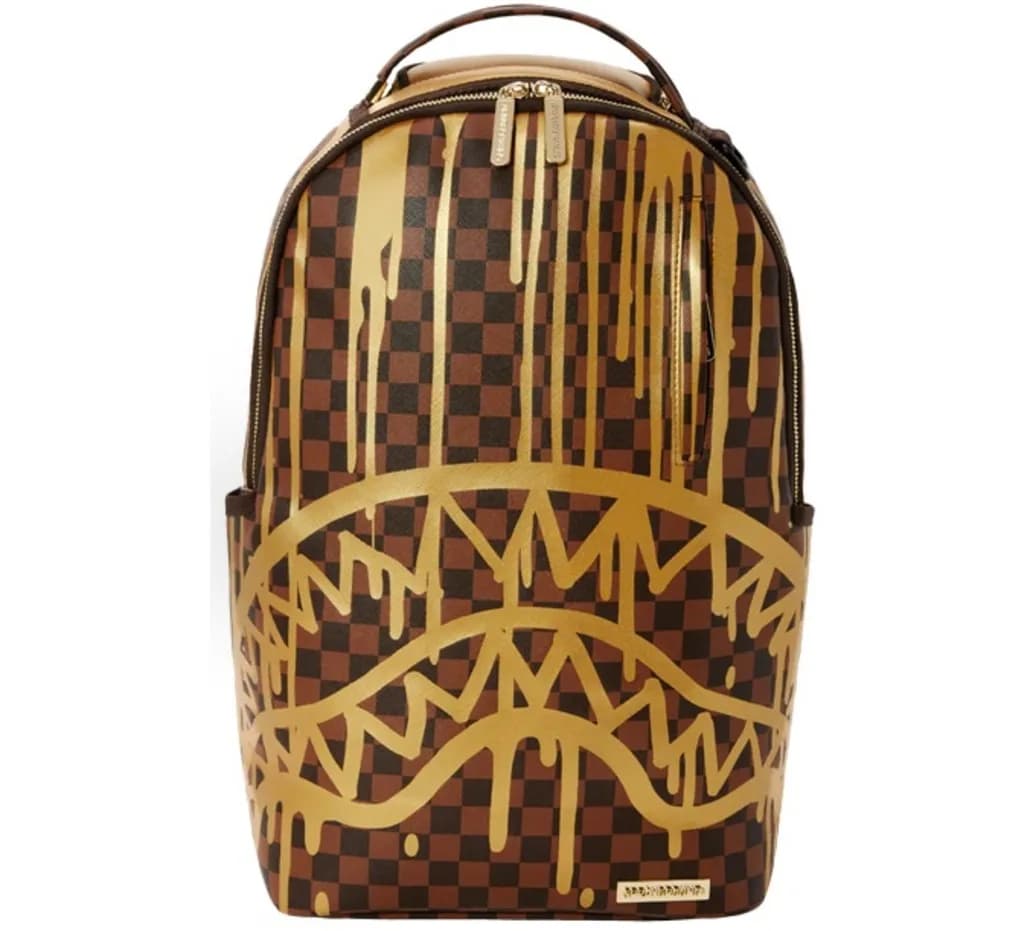 Balo Sprayground Flowing Shark Mouth 'Gold' W0815719