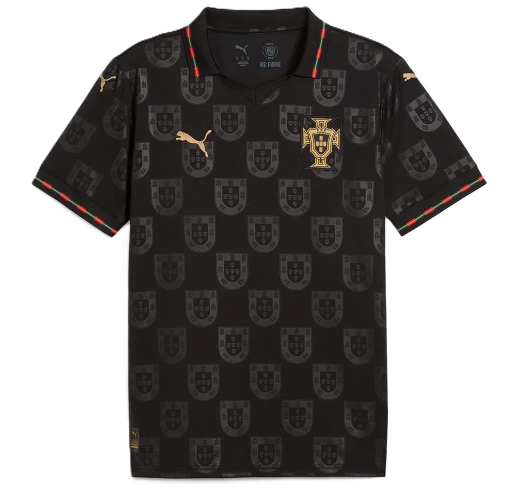Áo Puma Portugal 25/26 'Black' 783894-19