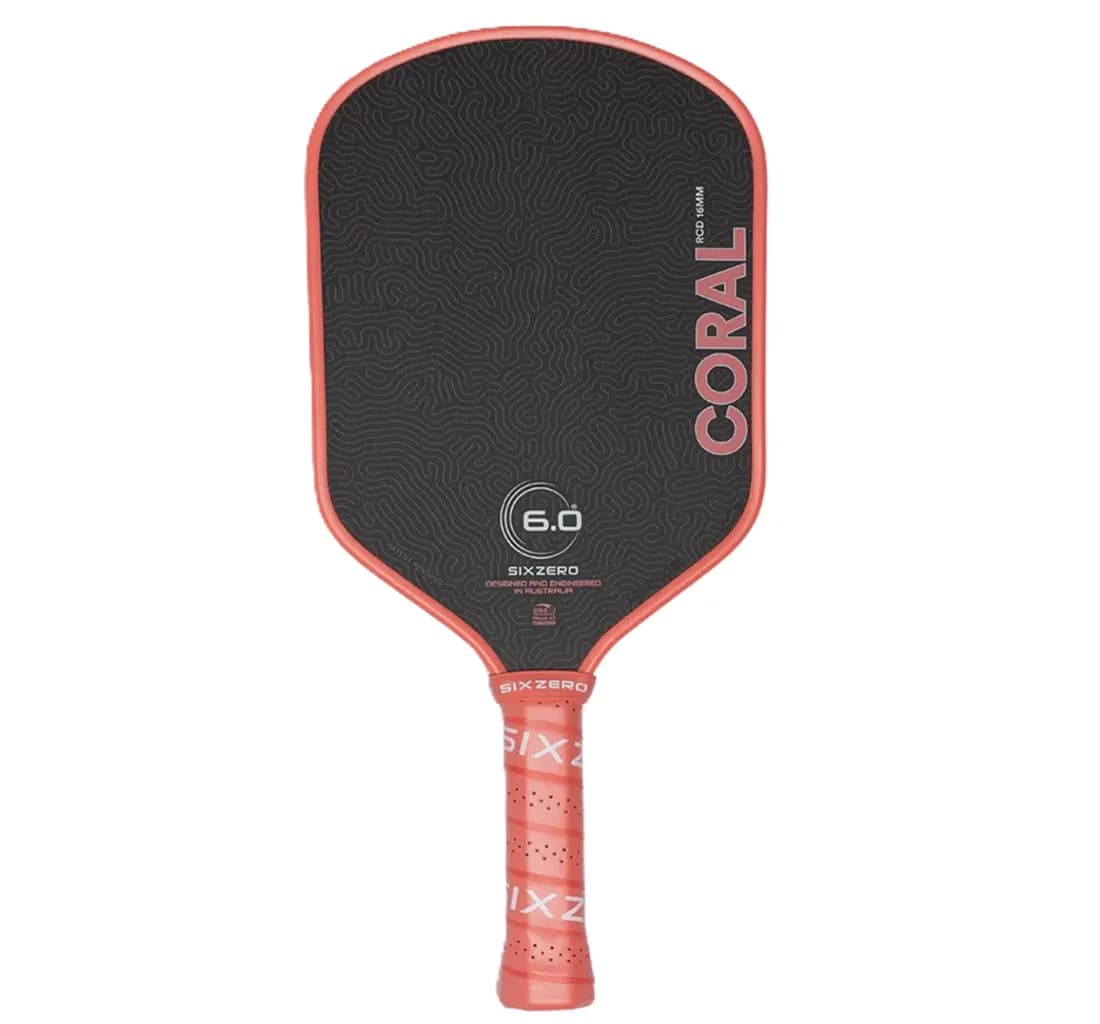 Vợt Pickleball Six Zero Coral 6.0 Elongated 'Coral Pink'