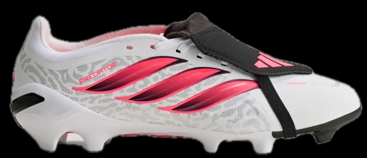 Giày Adidas Predator League Fold-Over Tongue FG 'White Pink' JP6278