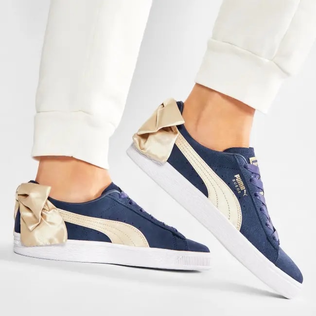 Giày Puma Wmns Suede Bow Varsity 'Peacoat' 367732-02 — ảnh 3