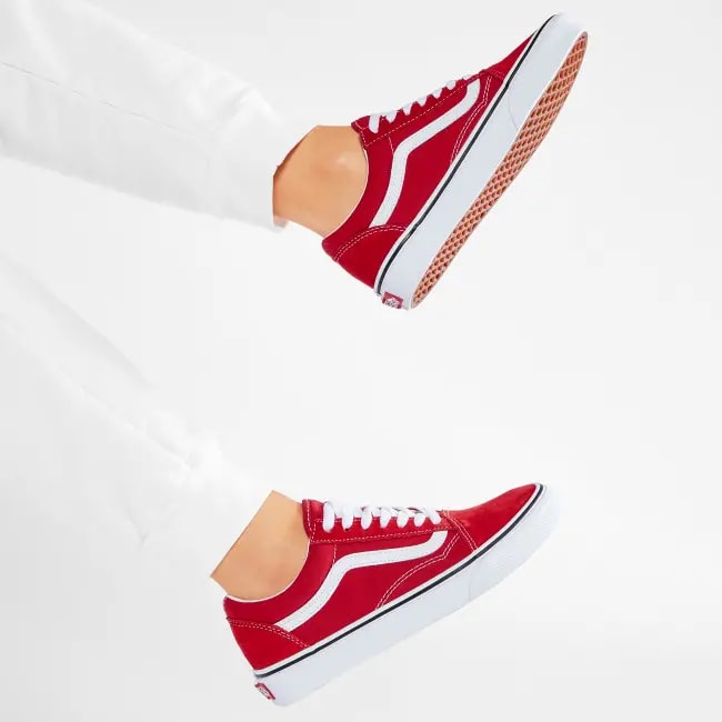 Giày Vans Old Skool 'White Red' VN0A4BV5JV61 — ảnh 2