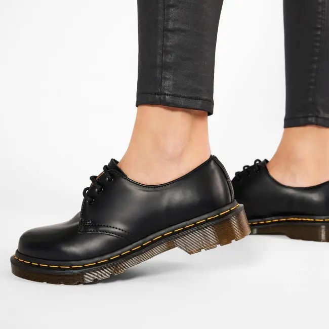 Giày Dr. Martens Wmns 1461 Smooth 'Black' 11837002 — ảnh 4