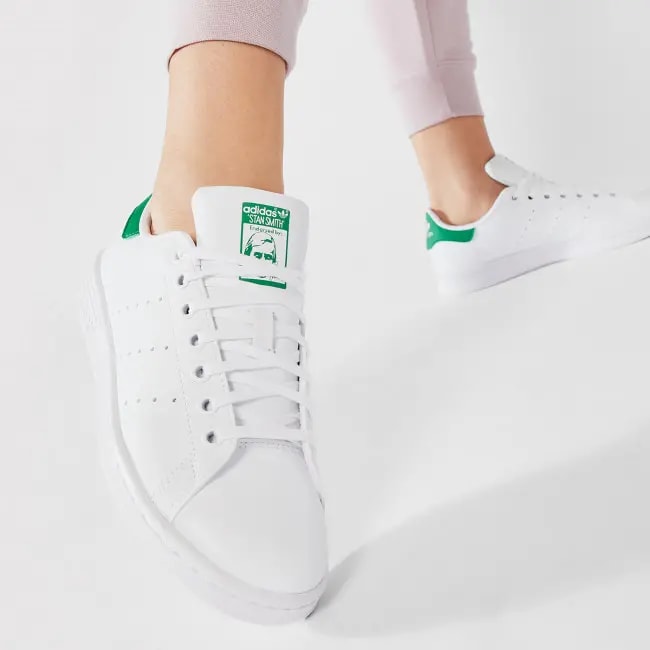 Giày Adidas Stan Smith Primegreen Big Kid 'White Green' FX7519 — ảnh 2