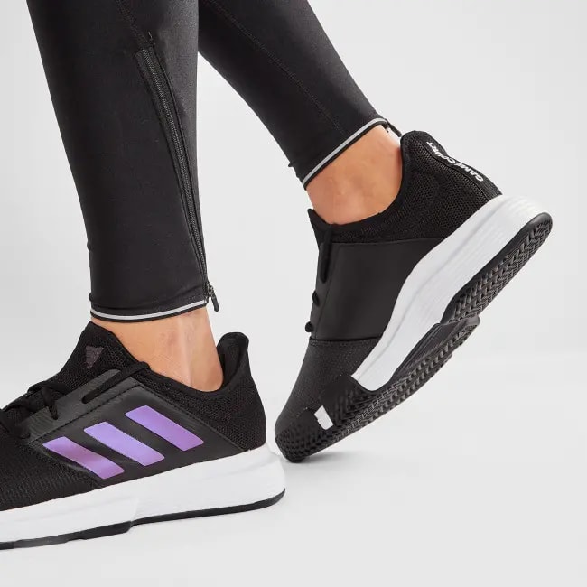 Giày Adidas GameCourt 'Black White' FX1553 — ảnh 4