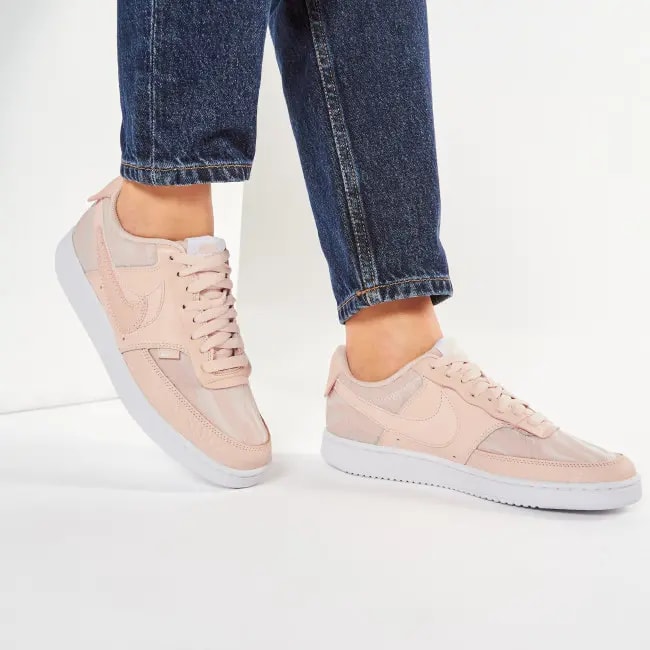 Giày Nike Wmns Court Vision Low Premium 'Washed Coral' CI7599-600 — ảnh 2