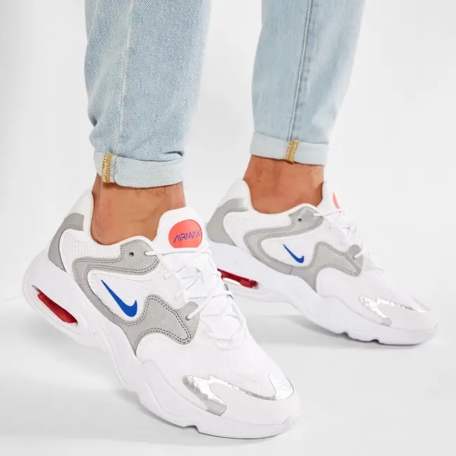 Giày Nike Air Max 2X 'White Silver' CK2943-101 — ảnh 2