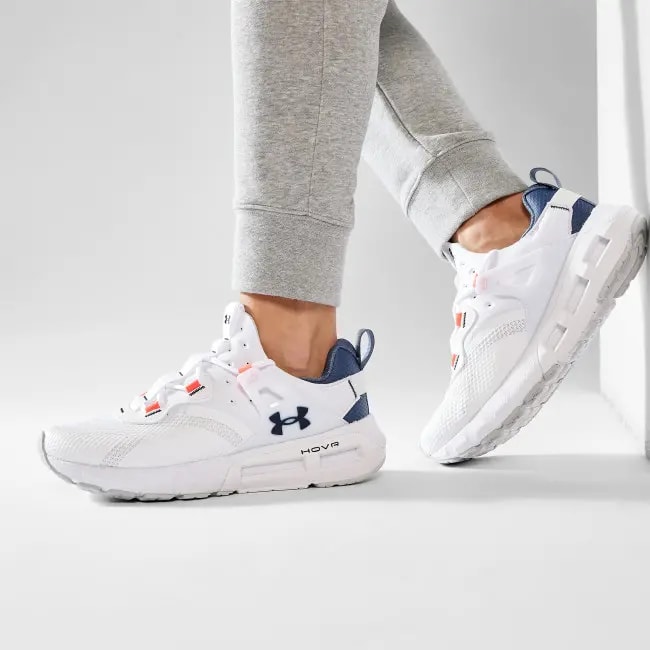 Giày Under Armour HOVR Mega MVMNT White Orange 3023594-104 — ảnh 2