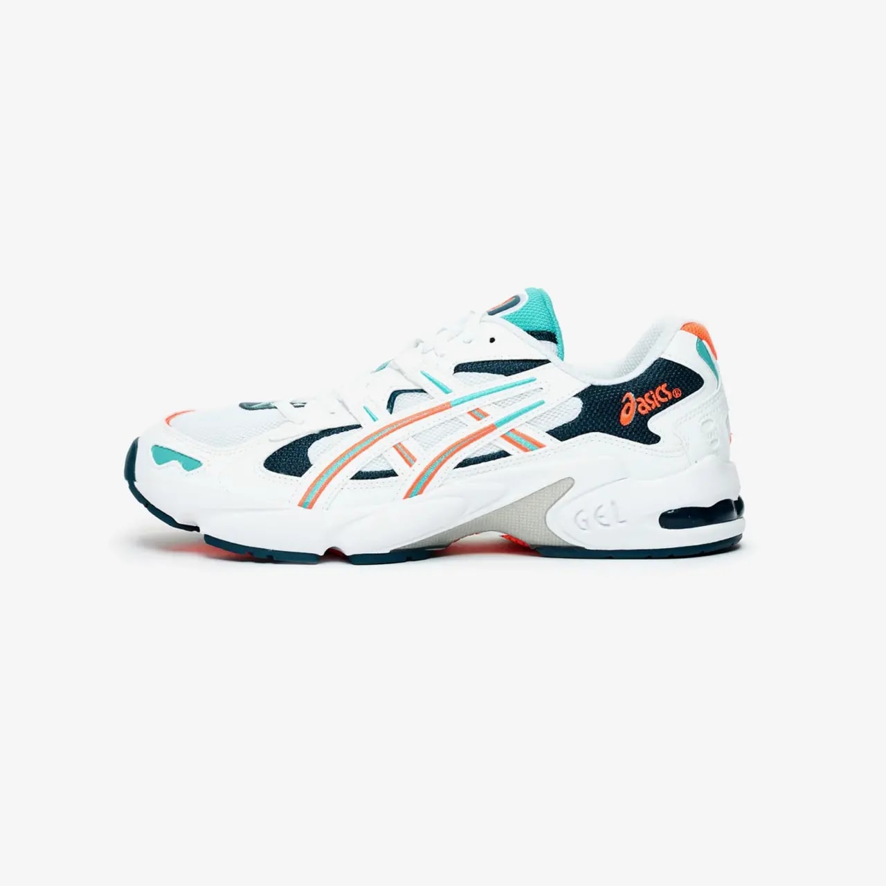 Giày Asics Gel Kayano 5 OG 'White Turq Coral' 1021A280-102 — ảnh 4