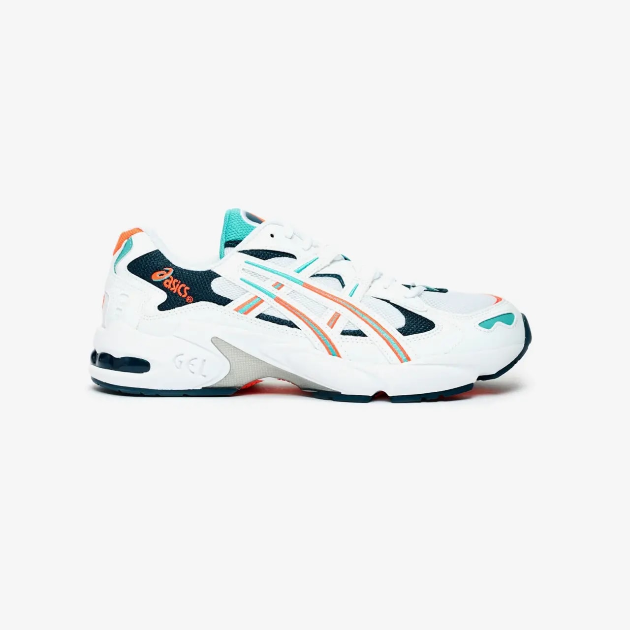 Giày Asics Gel Kayano 5 OG 'White Turq Coral' 1021A280-102 — ảnh 3