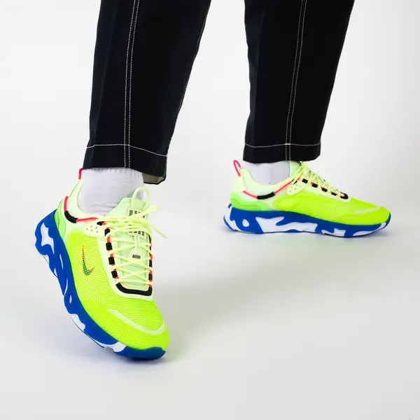 Giày Nike React Live Premium 'Barely Volt Hyper Royal' CZ9081-700 — ảnh 3