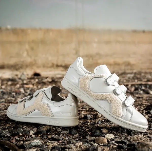 Giày Adidas Raf Simons x Stan Smith Comfort Badge 'Talc' BB6888 — ảnh 2
