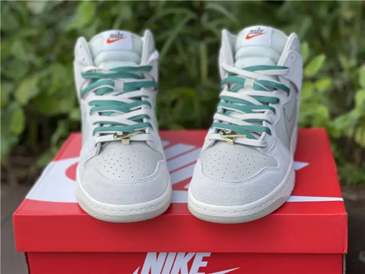 Giày Nike Dunk High SE 'First Use Pack Green Noise' DH0960-001 — ảnh 5