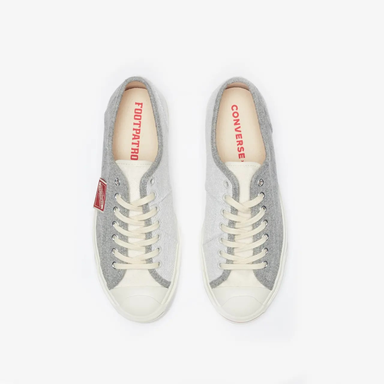 Giày Converse Foot Patrol x Jack Purcell Ox 'Grey' 165492C — ảnh 5