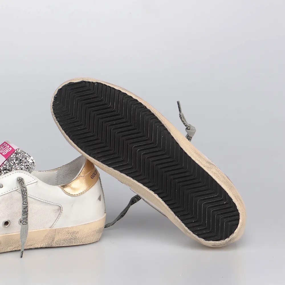 Giày Golden Goose Wmns Superstar 'Glitter White Pink' GWF00103-F001018-10470 — ảnh 3