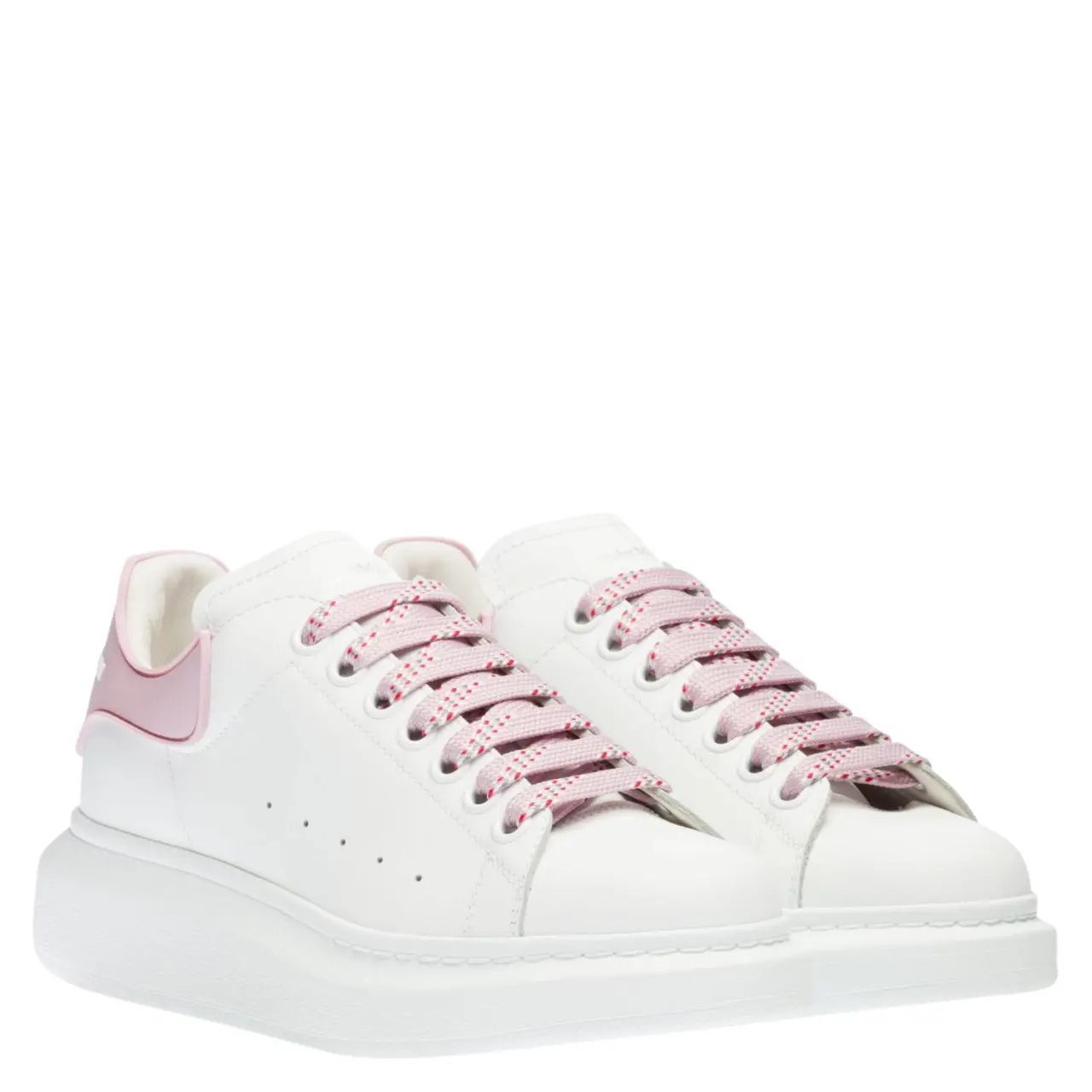 Giày Alexander McQueen Wmns Oversized Sneaker 'White Pink' 621056-WHXMT-9377 — ảnh 2