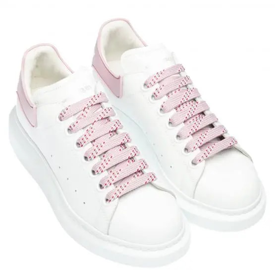 Giày Alexander McQueen Wmns Oversized Sneaker 'White Pink' 621056-WHXMT-9377 — ảnh 4